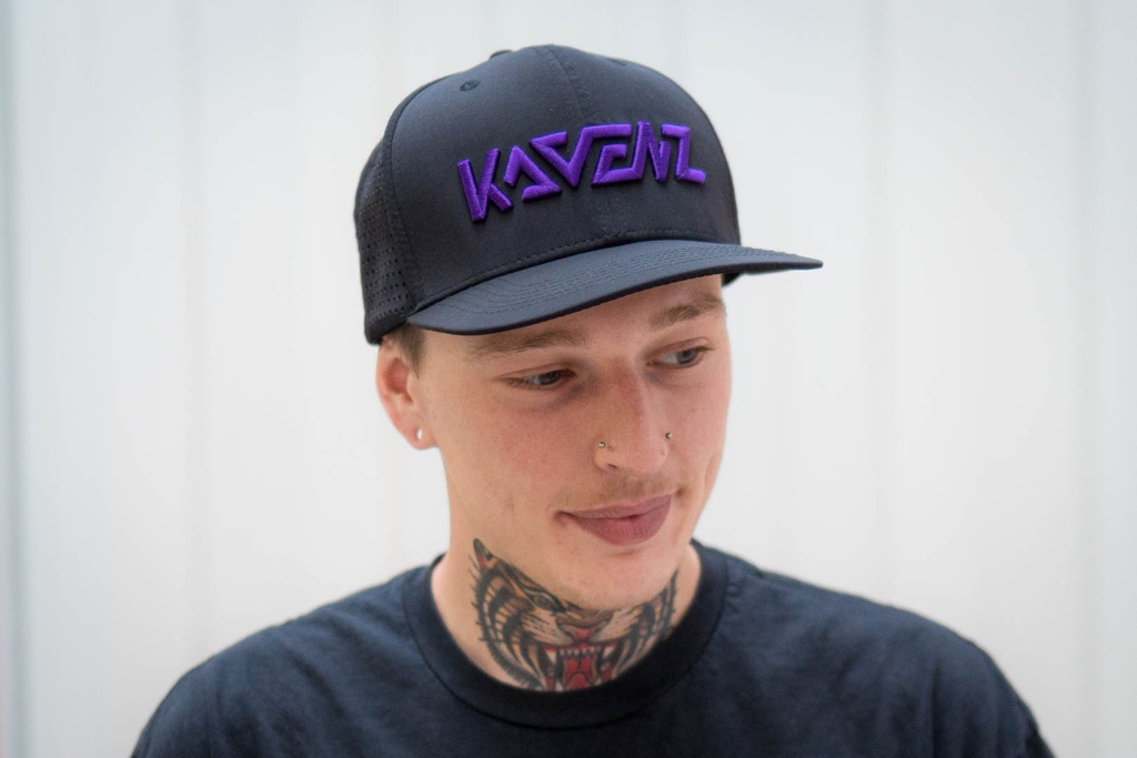 Snap Back Cap KAVENZ Black Purple