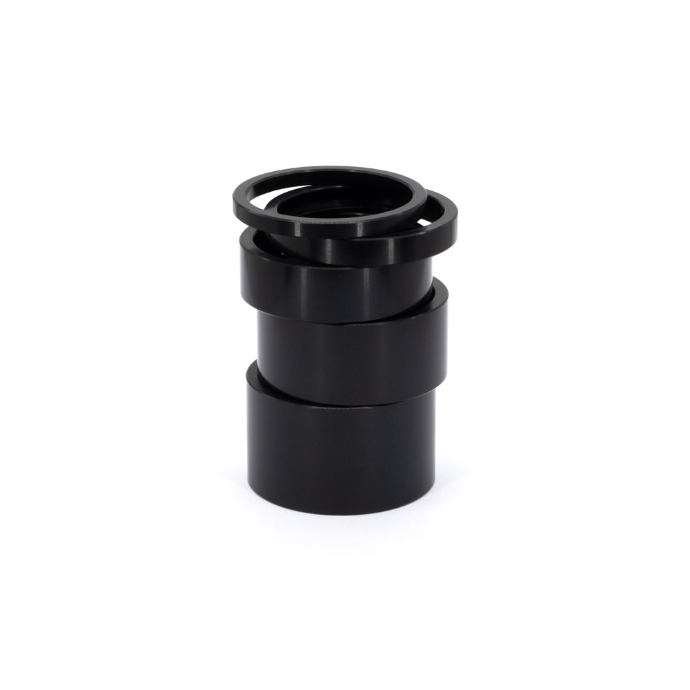[1002781] Aluminium Spacer (Headset) (3 mm, Schwarz)