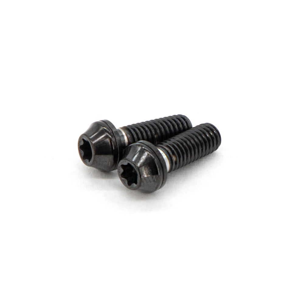 [1002549] Ti Brake Mount Bolt M6x18 T25 (Black)
