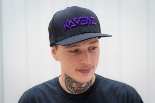 [1003543] Snap Back Cap KAVENZ Black Purple