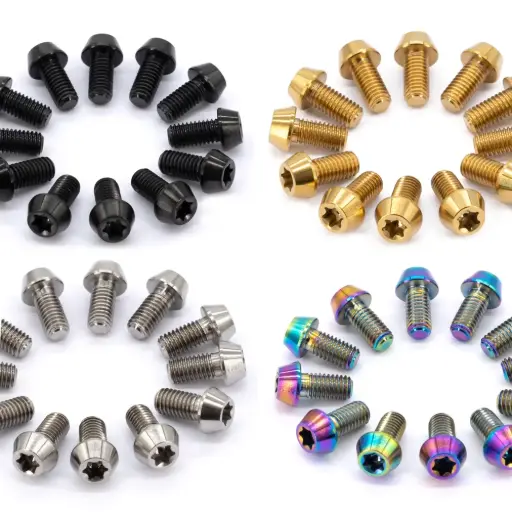 Titanium Rotor Bolt Set (12x M5x10)